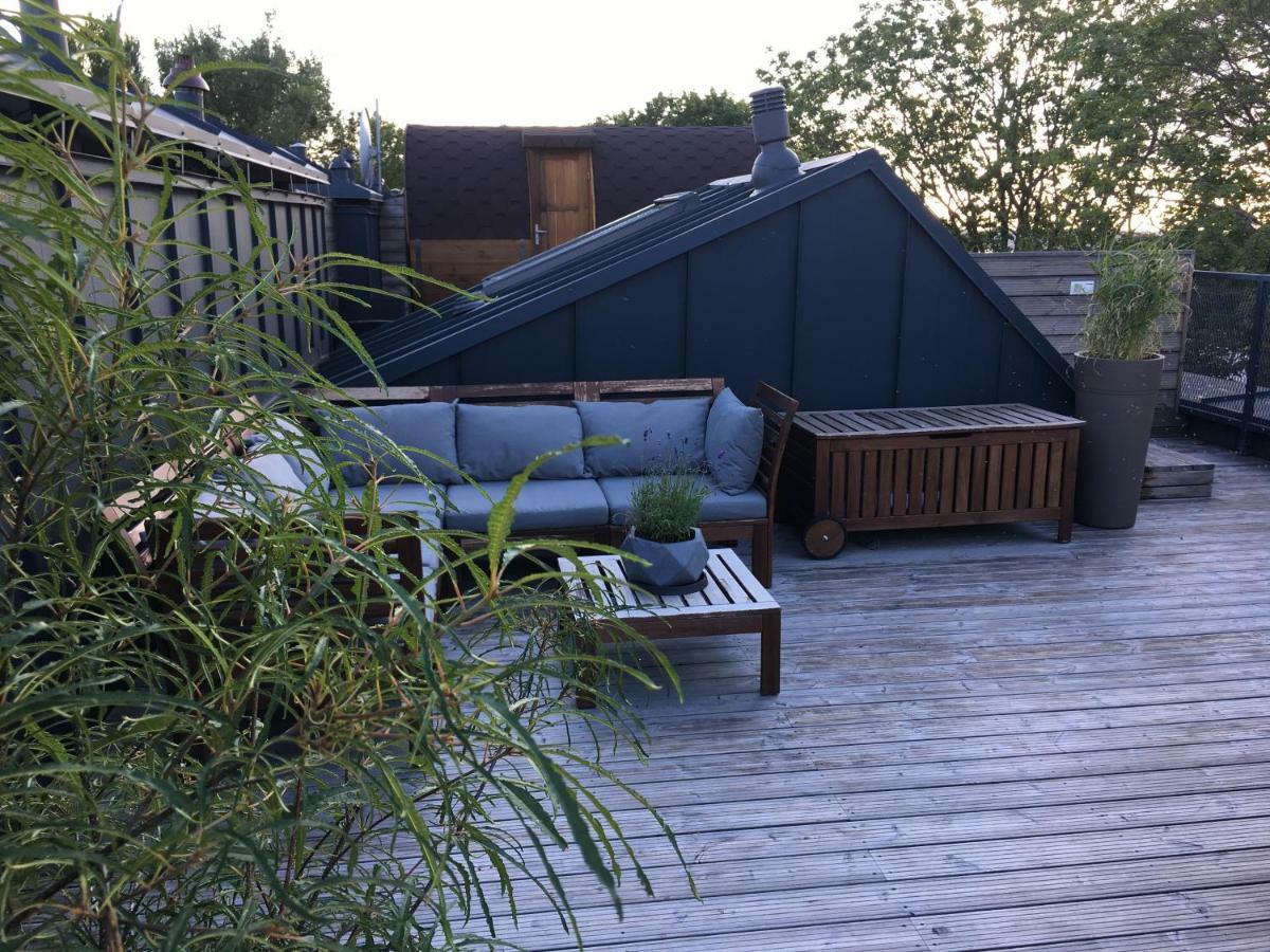 G - Owl Jazz -Modern Loft Type Apartment 18 With Big Roof Terrace And Free Private Parking Kaunas Exterior photo