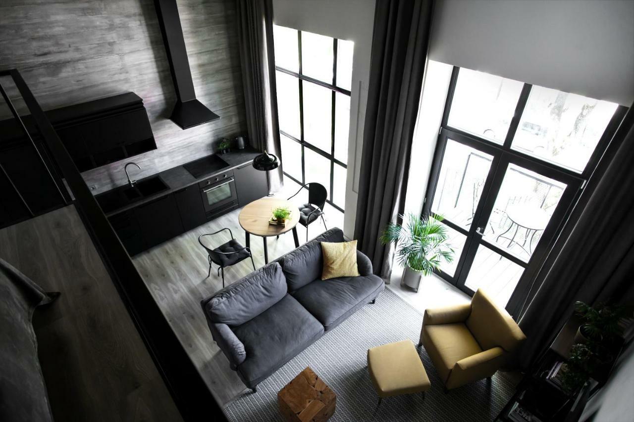 G - Owl Jazz -Modern Loft Type Apartment 18 With Big Roof Terrace And Free Private Parking Kaunas Exterior photo